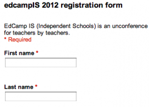 embedding a google form into a website